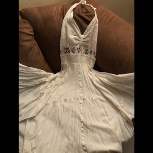 Cotton dress artisan made